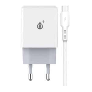 ONE PLUS A6197 Adaptador 2xUSB 2.4A + cable micro usb blanco 2002131