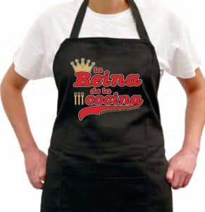 DELANTAL LA REINA DE LA COCINA