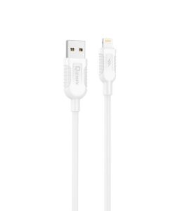 QCHARX Athens Cable USB a lightning 3A blanco
