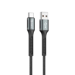 QCHARX Prague Cable USB a tipo C 3A 20W 1mts aleacion alum QCHPRA2