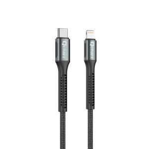 QCHARX Prague Cable tipo C a lightning 20W 1mts aleacion alum QCHPRA5