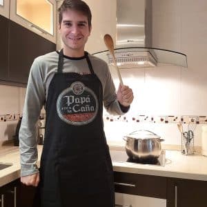 DELANTAL PAPÁ ERES LA CAÑA