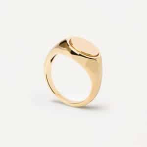ANILLO EN BAÑO DE ORO