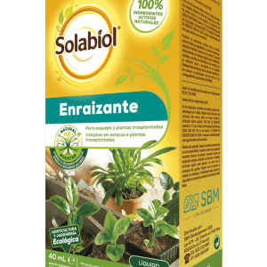 SOLABIOL Enraizante Estimulador del crecimiento radicular para esquejes y plantas transplantadas.