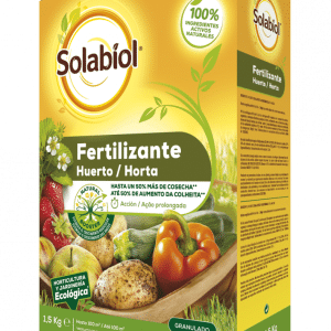 SOLABIOL Fertilizante Huerto Abono orgánico con estimulador del crecimiento radicular.
