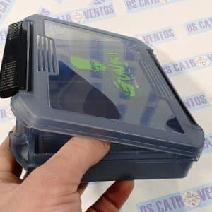 CAJA GUNKI DOBLE CIERRE CON COMPARTIMENTOS