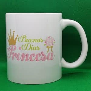 TAZA BUENOS DÍAS PRINCESA