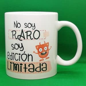 TAZA NO SOY RARO