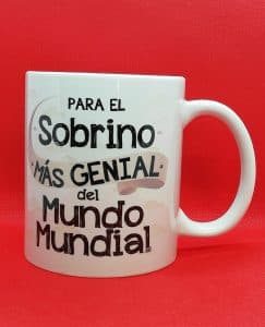 TAZA SOBRINO MÁS GENIAL DEL MUNDO