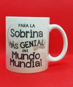 TAZA SOBRINA MÁS GENIAL DEL MUNDO