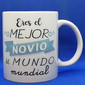 TAZA MEJOR NOVIO DEL MUNDO