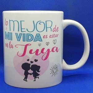 TAZA LO MEJOR DE MI VIDA ES