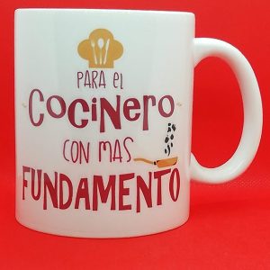 TAZA COCINERO CON FUNDAMENTO