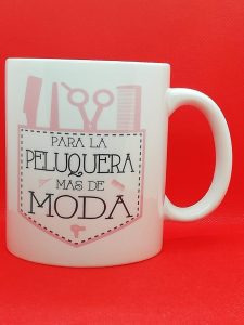 TAZA PELUQUERA DE MODA