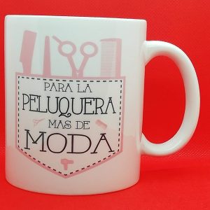 TAZA PELUQUERA DE MODA