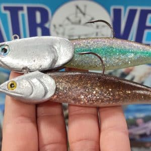 Illex Nitro Shad 150 montado (slow jigging)