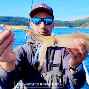 PESCA A TIP RUN DE CALAMARES Y CHOCOS