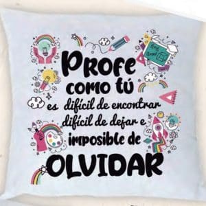 Cojín Profes como tú