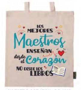 Bolsa de tela Los mejores maestros