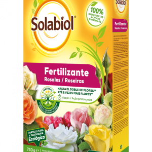 SOLABIOL Fertilizante completo para rosales y arbustos de flor.