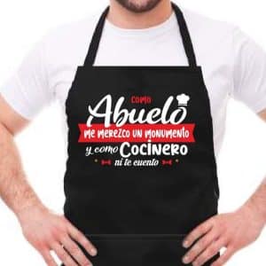 DELANTAL ABUELO COCINERO