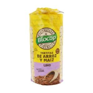 Tortitas de ARROZ, MAIZ y LINO