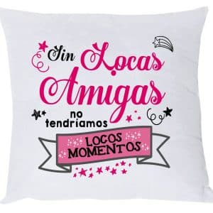 COJÍN AMIGAS LOCAS