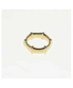 ANILLO DE PLATA CHAPADO EN ORO