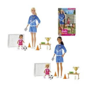 Muñeca Barbie Playset Futbolista