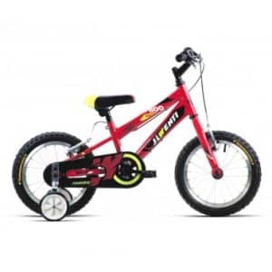Bicicleta JL-Wenti 16″ Niño Rojo/Negro
