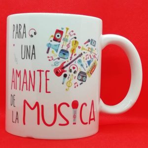 TAZA AMANTE DE LA MÚSICA