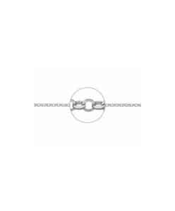 Cadena de Plata Malla Rolo