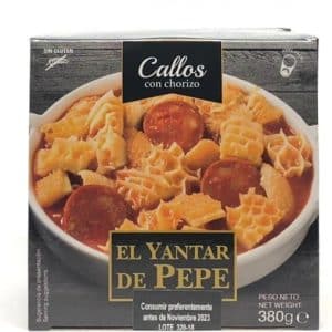 Callos con Chorizo El Yantar de Pepe