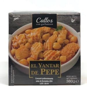 Callos con Garbanzos El Yantar de Pepe