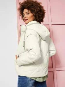 Chaqueta de invierno acolchada 40 BLANCO