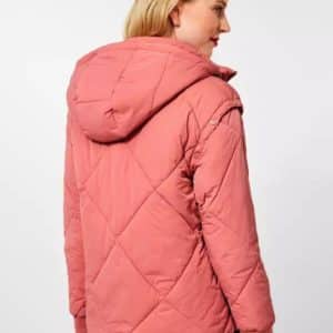 Chaqueta de invierno acolchada 40 ROSA