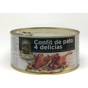 Confit de pato 4 delicias