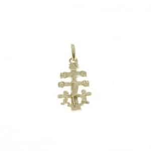 CRUZ DE CARAVACA DE ORO 18KTES