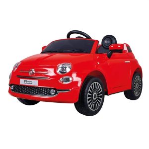 Coche Fiat 500 rojo 6v