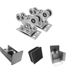 KIT rodillos para verja cantilever perfil 80×80 corredera autoportante