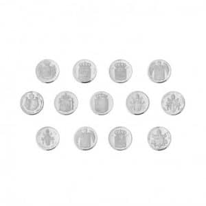 JUEGO DE ARRAS DE PLATA ARGYOR