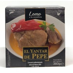 Lomo a la cazadora El Yantar de Pepe