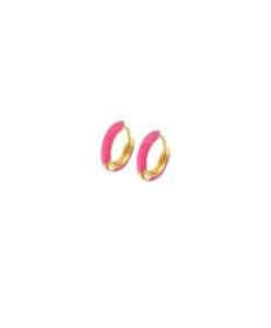 Lotus Silver Pendientes Aros