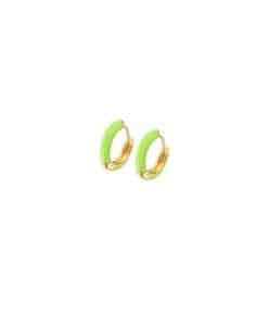 Lotus Silver Pendientes Aros