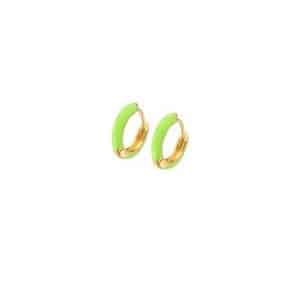Lotus Silver Pendientes Aros