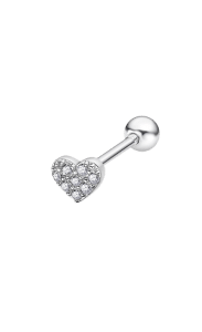 Lotus Silver EarCuff Pendiente