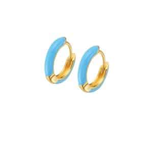 Lotus Silver Pendientes Aros