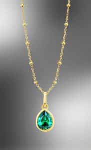 COLLAR PLATA CHAPADA