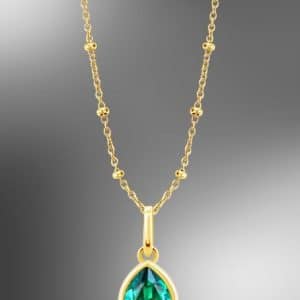 COLLAR PLATA CHAPADA