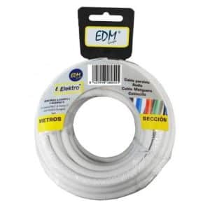 rollo 10M manguera blanca de 3×1,5mm